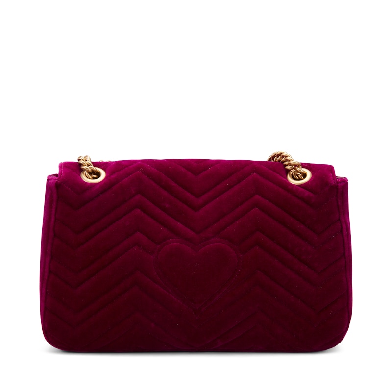 Gucci GG Marmont Crossbody Matelasse Medium Rubin