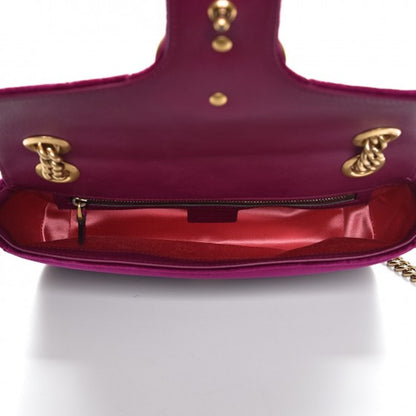 Gucci GG Marmont Crossbody Matelasse Small Rubin