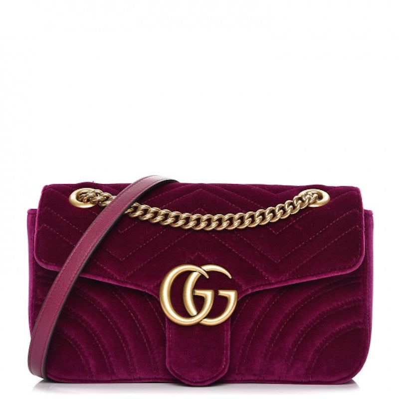 Gucci GG Marmont Crossbody Matelasse Small Rubin