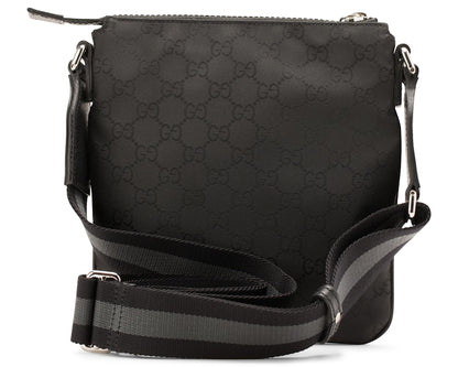 Gucci Small Messenger GG Monogram Black