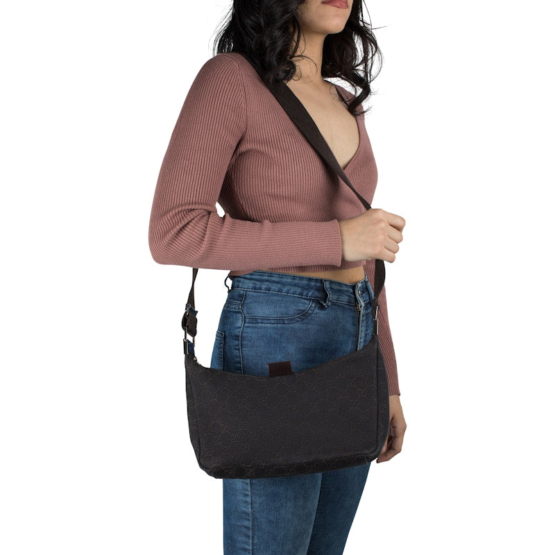 Gucci Crossbody Monogram GG Brown
