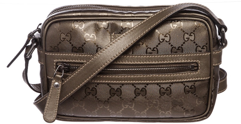 Gucci Crossbody Monogram GG Imprime Grey