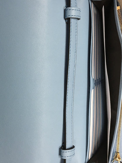Gucci Crossbody Wallet MicroGuccissima Light Blue