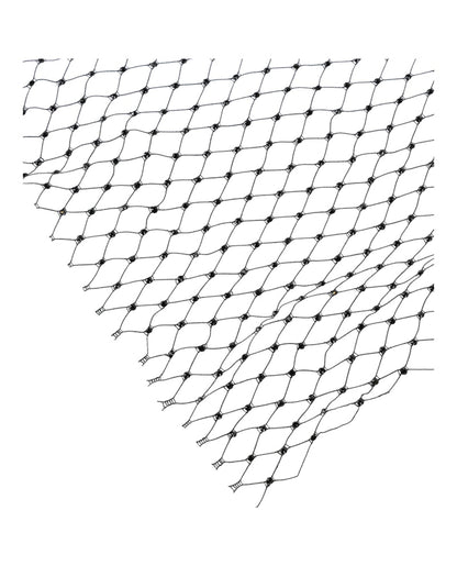 Gucci Crystal Embellished Fishnet Shawl Black