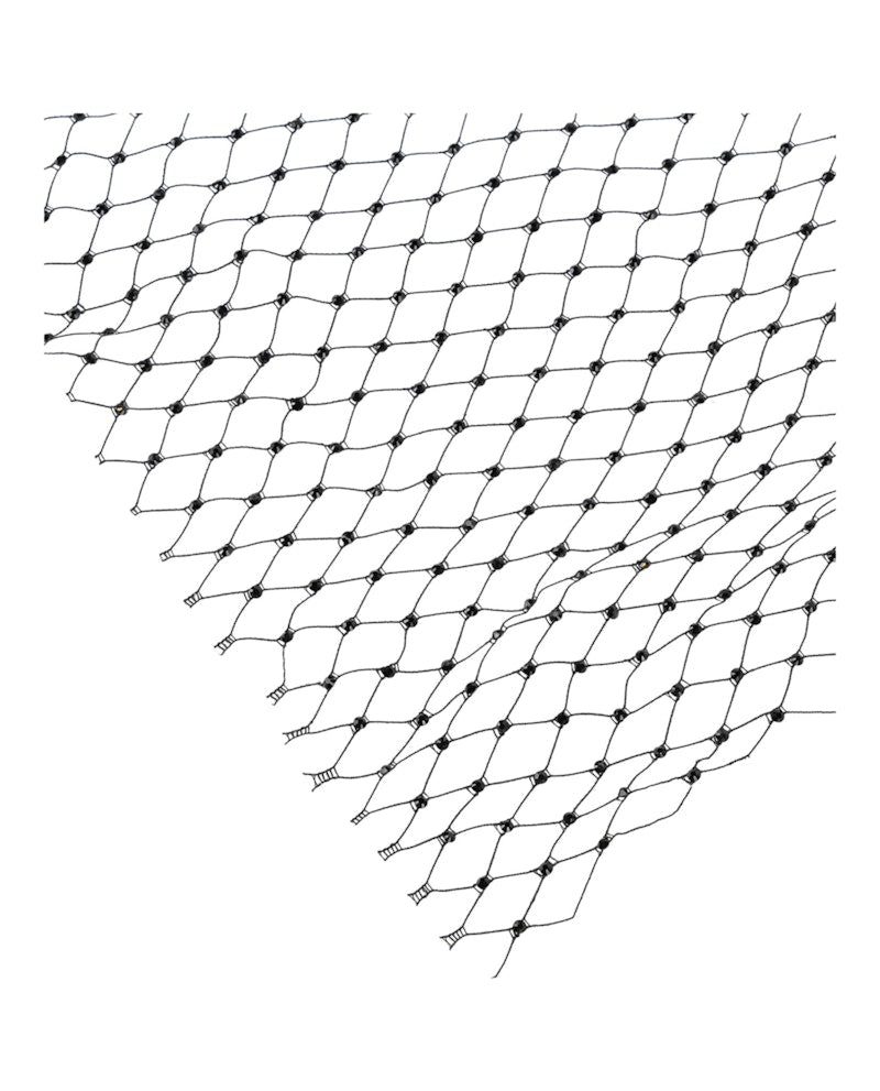 Gucci Crystal Embellished Fishnet Shawl Black