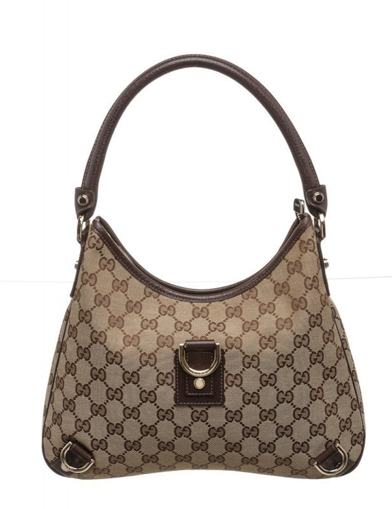 Gucci D-Ring Shoulder Monogram GG Beige