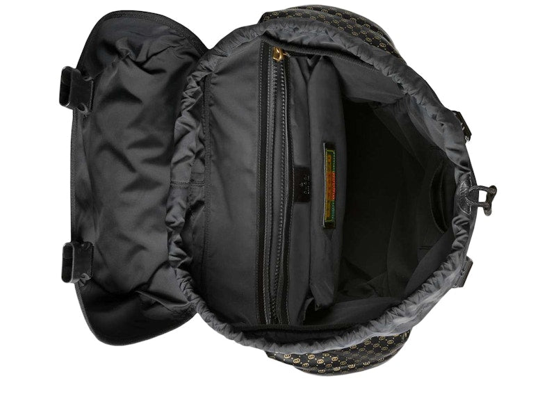 Gucci Dapper Dan Backpack GG Black/Gold