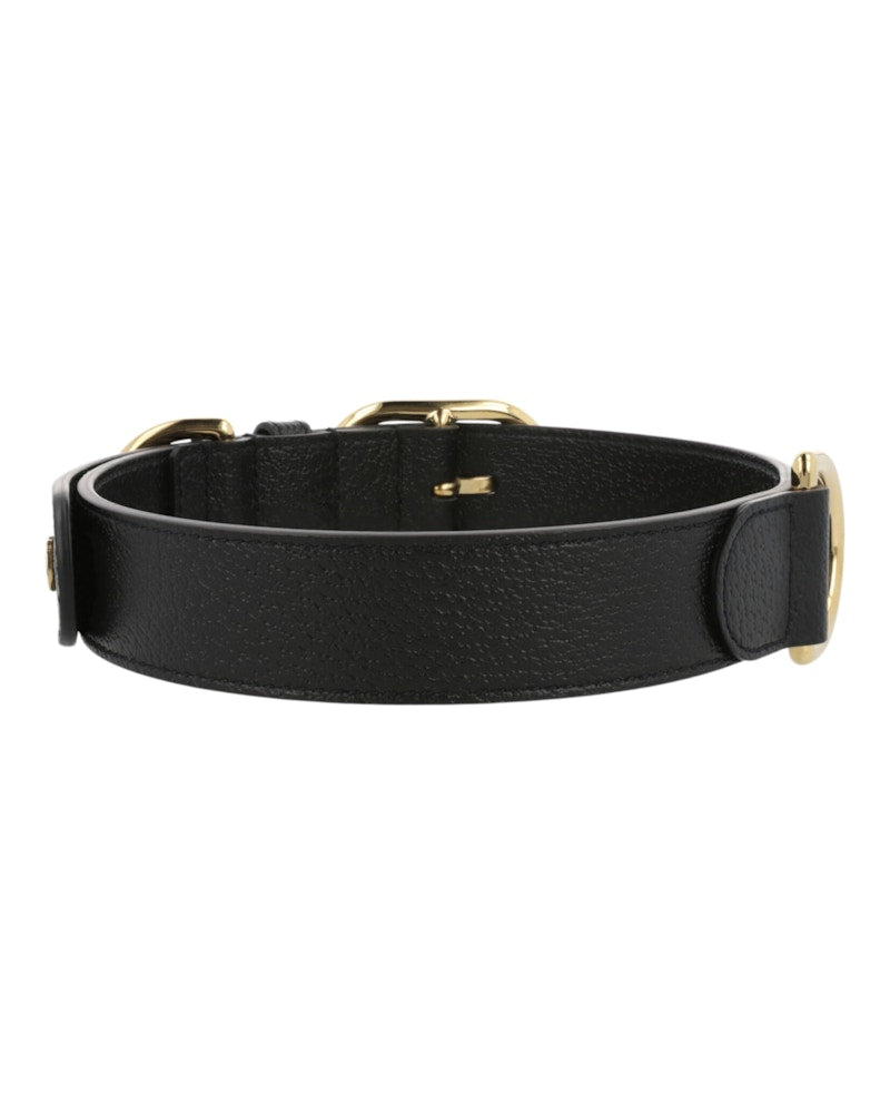 Gucci Demetra Dog Collar Black