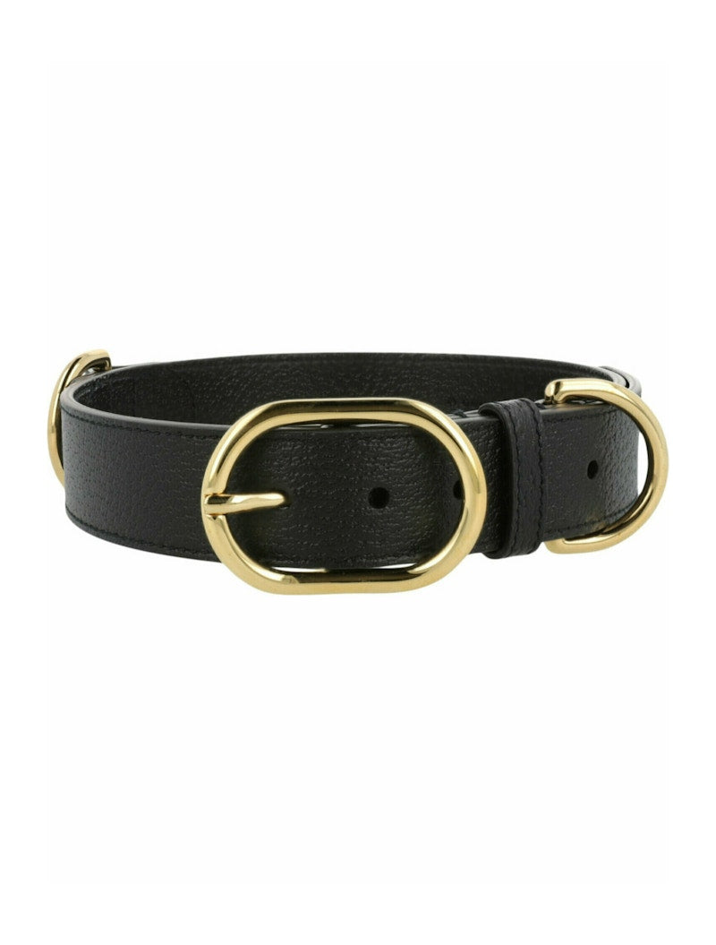 Gucci Demetra Dog Collar Black