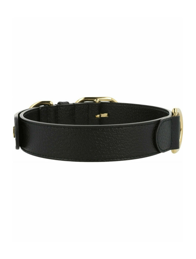 Gucci Demetra Dog Collar Black