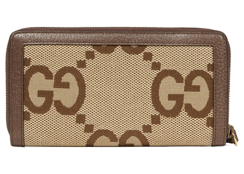 Gucci Diana Jumbo GG Wallet Camel/Ebony
