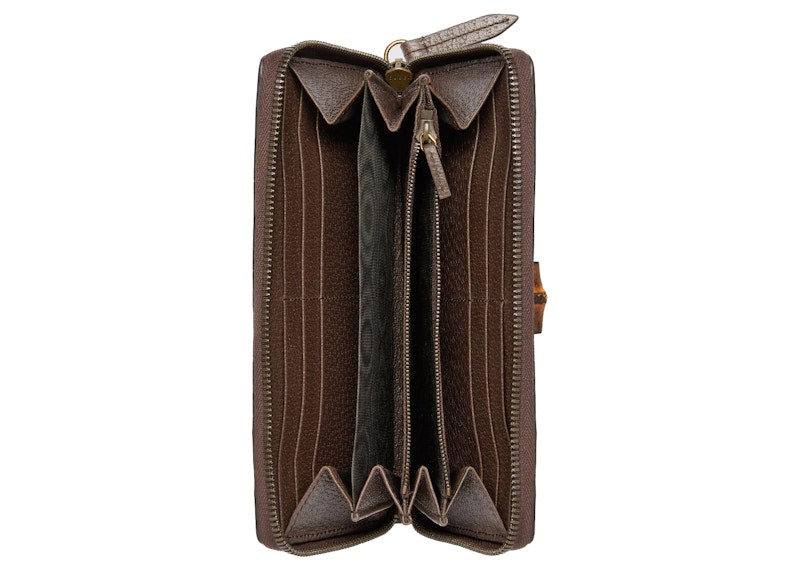 Gucci Diana Jumbo GG Wallet Camel/Ebony