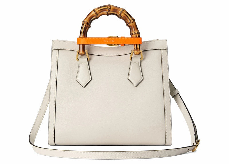 Gucci Diana Small Tote Bag White