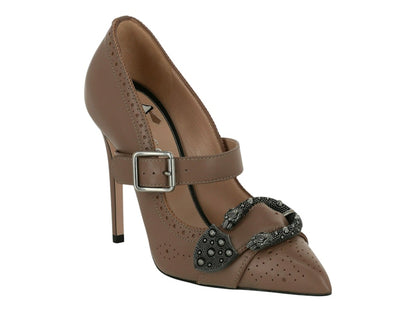 Gucci Dionysis Mary Jane Pumps Brown (Women's)