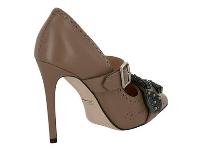 Gucci Dionysis Mary Jane Pumps Brown (Women's)