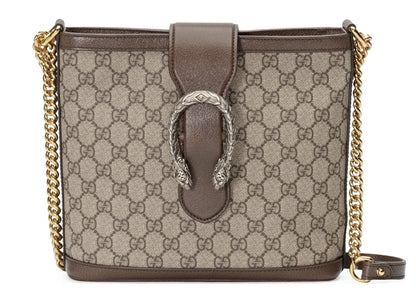 Gucci Dionysus Bucket Bag Medium Supreme Beige/Ebony