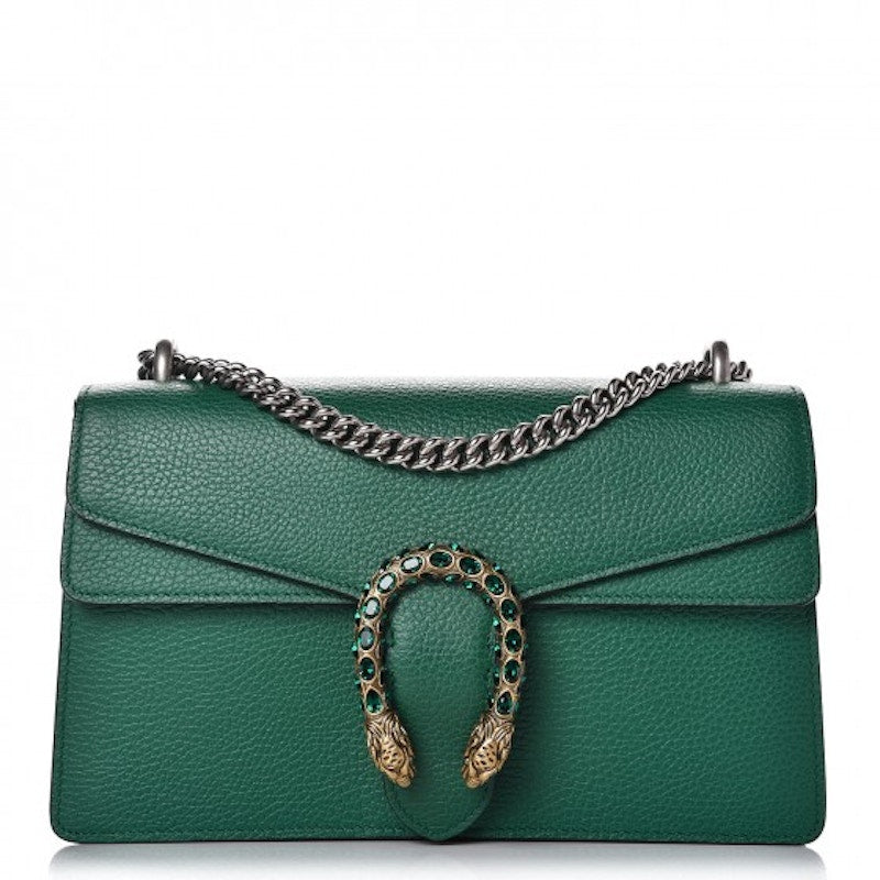 Gucci Dionysus Shoulder Bag Small Emerald