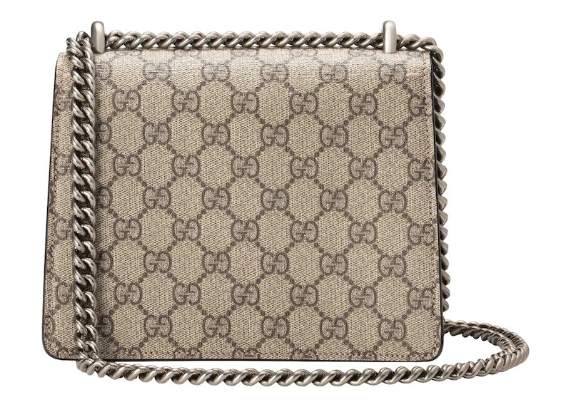 Gucci Dionysus Mini Bag GG Supreme Beige/Ebony