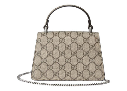 Gucci Dionysus Mini Top Handle Bag Beige/Ebony