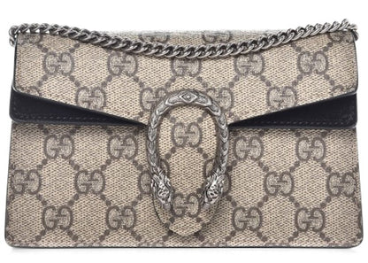 Gucci Dionysus GG Supreme Super Mini Black