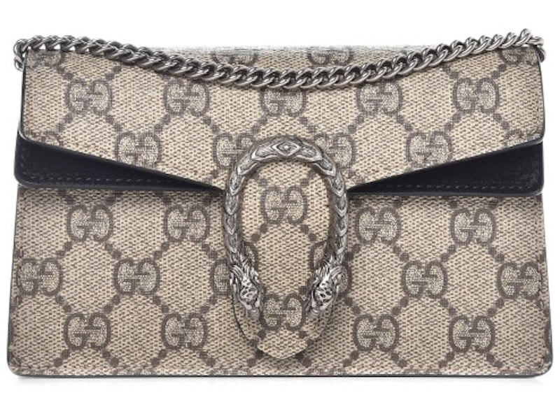 Gucci Dionysus GG Supreme Super Mini Black