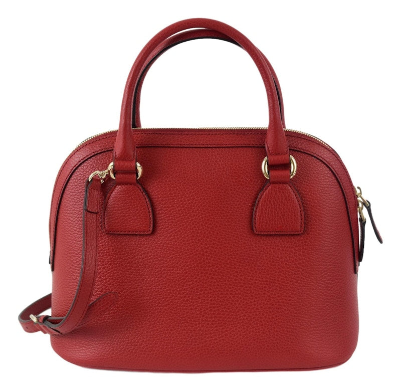 Gucci Dome Crossbody GG Charm Medium Red