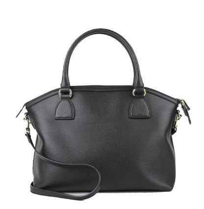 Gucci Dome Handbag GG Charm Black