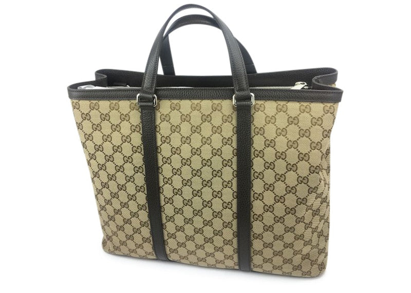 Gucci Donna Tote Large Beige/Ebony
