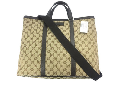 Gucci Donna Tote Large Beige/Ebony