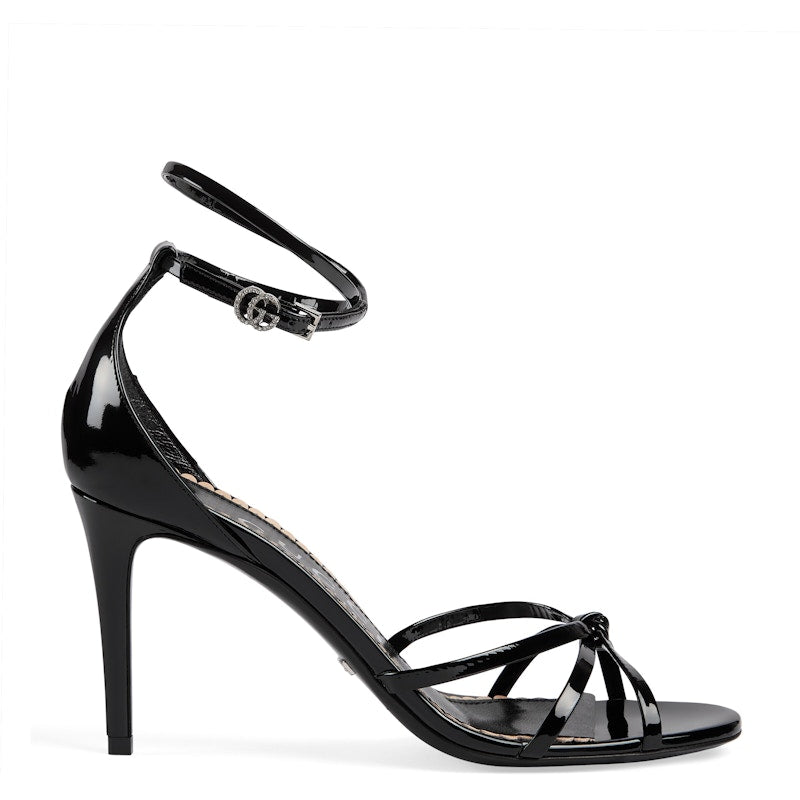 Gucci Double G Strappy Sandal Black (Women's)