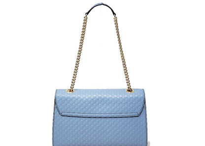 Gucci Emily Shoulder Bag Medium Guccissima Blue