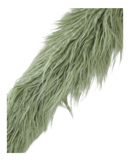 Gucci Faux Fur Scarf Green