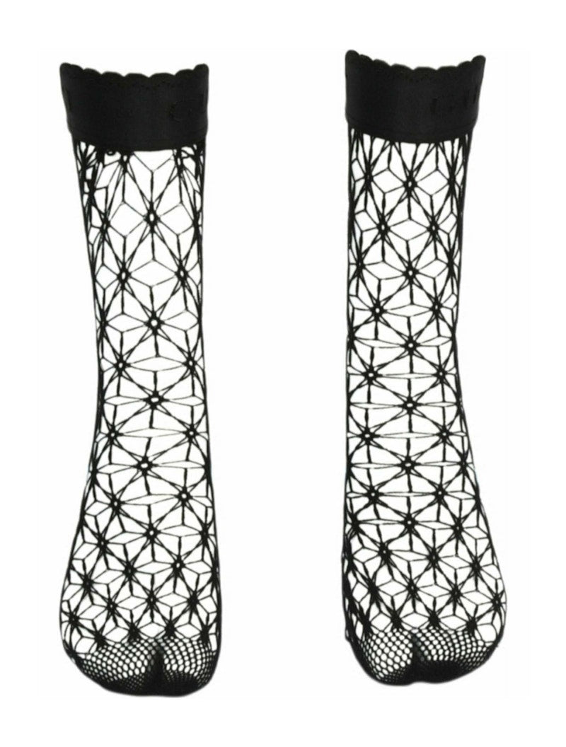 Gucci Fishnet Ankle Socks Black