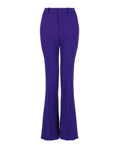 Gucci Flared Leg Pants Purple