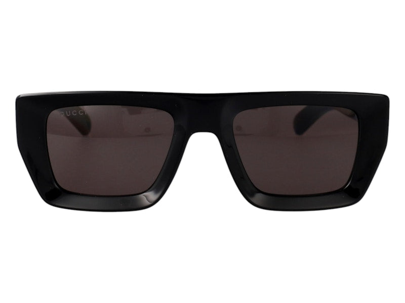 Gucci Flat Top Sunglasses Black Grey (GG1723S-001-51)