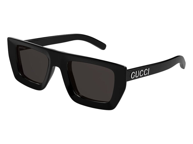 Gucci Flat Top Sunglasses Black Grey (GG1723S-001-51)