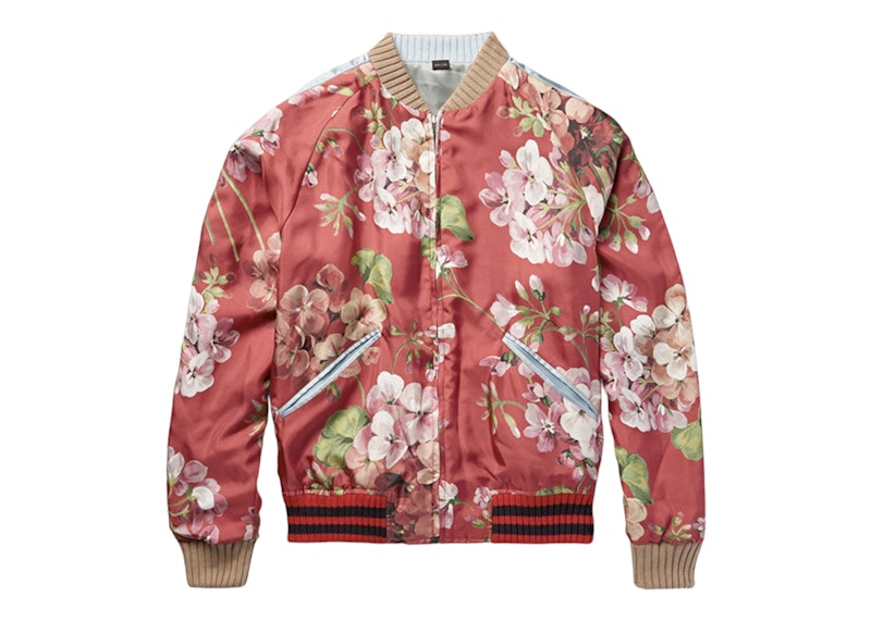 Gucci Floral Bloom Bomber Jacket Multi