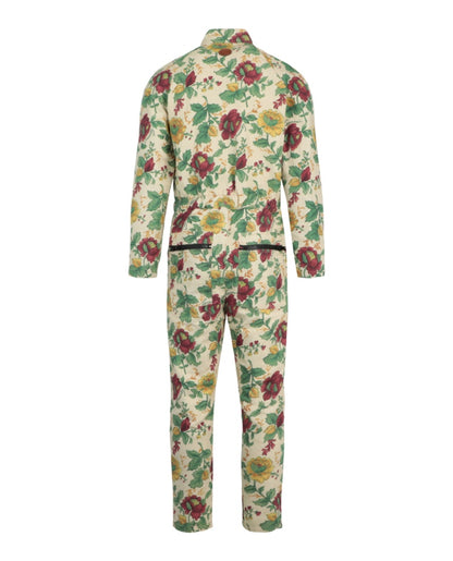 Gucci Floral Jacquard Jumpsuit Green
