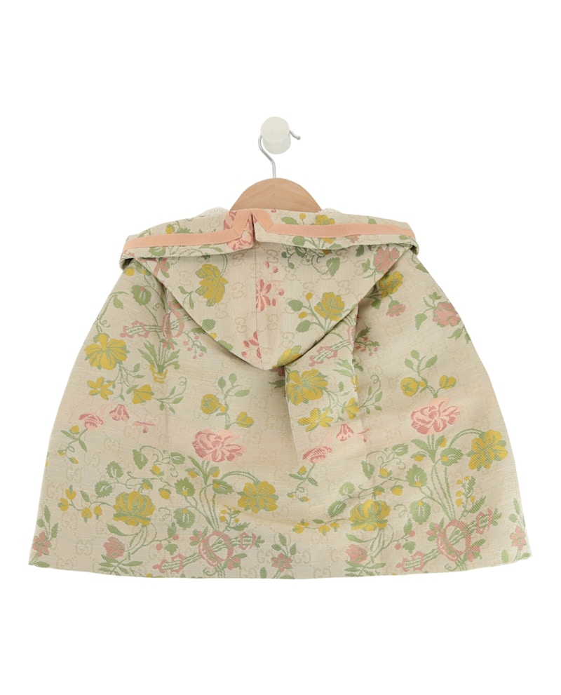 Gucci Floral Patterned Cape Multi