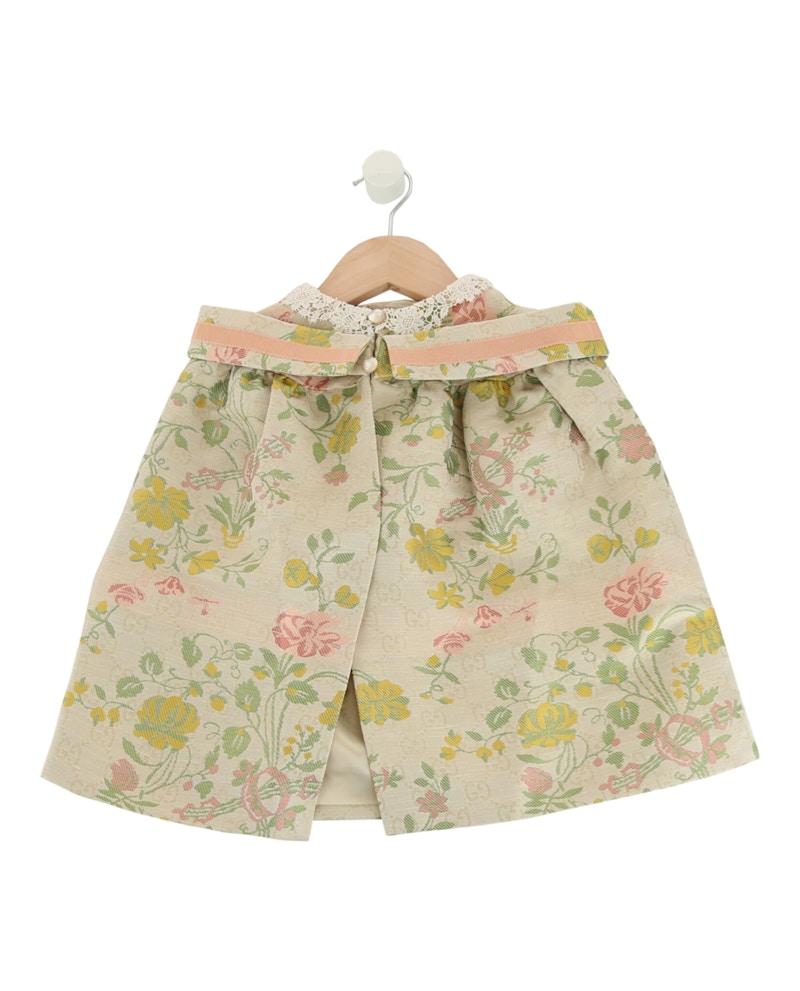 Gucci Floral Patterned Cape Multi