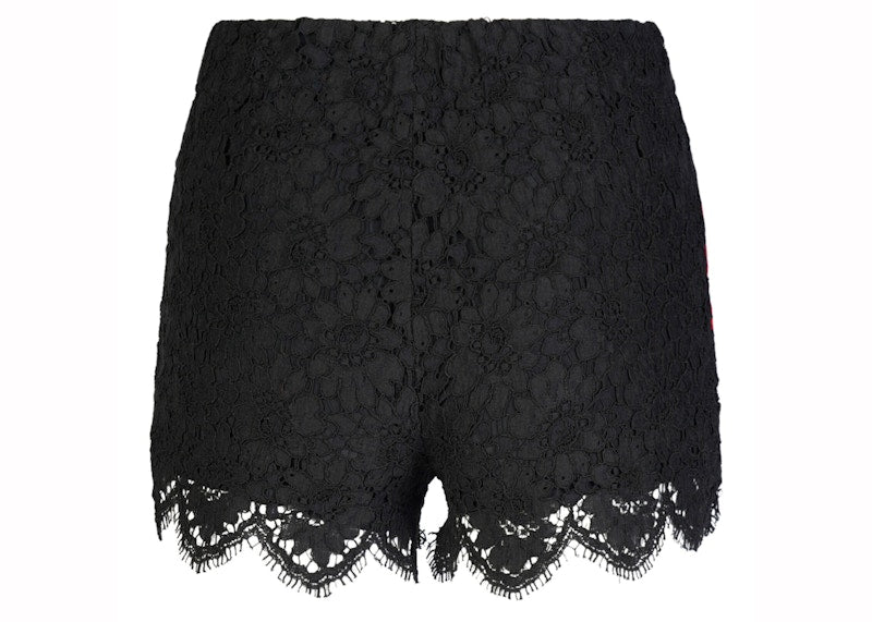 Gucci Flower Leaf Shorts Black