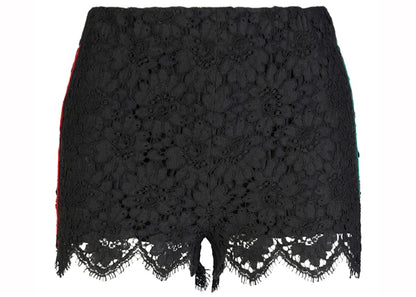 Gucci Flower Leaf Shorts Black