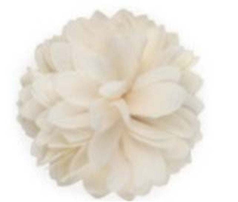 Gucci Flower Silk Brooch White
