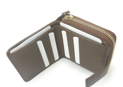 Gucci French Wallet GG Supreme Beige/Brown