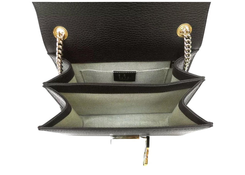Gucci Interlocking G Shoulder Bag Small Black