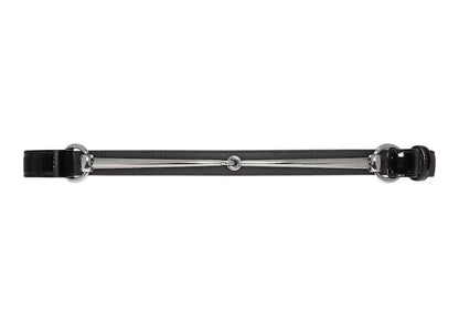Gucci Slim Horsebit Thin Belt Black
