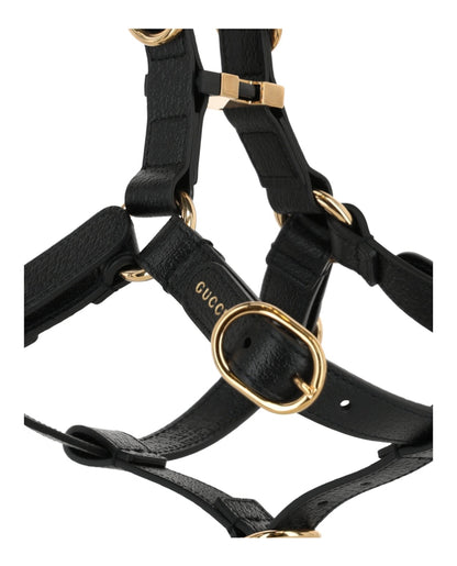 Gucci Small/Medium Pet Harness Black