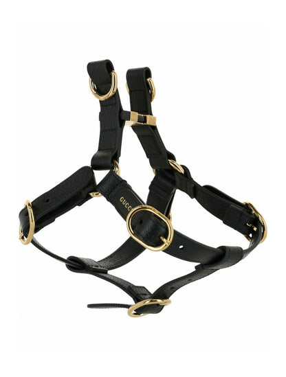Gucci Small/Medium Pet Harness Black