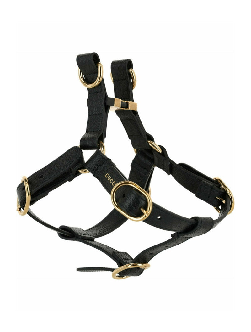 Gucci Small/Medium Pet Harness Black