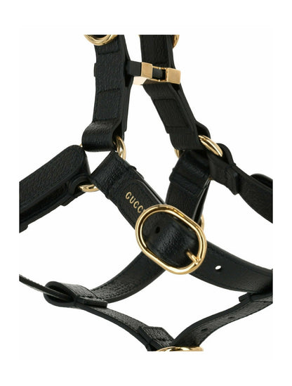 Gucci Small/Medium Pet Harness Black